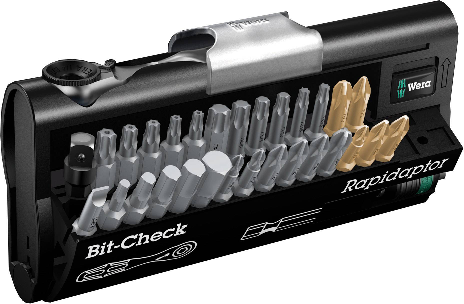 Біти Wera BC BR 30 8001 A SB 05073640001 1 шт. плоскі, хрестові, Pozidriv, внутрішній шестигранник, внутрішній TORX, TORX BO