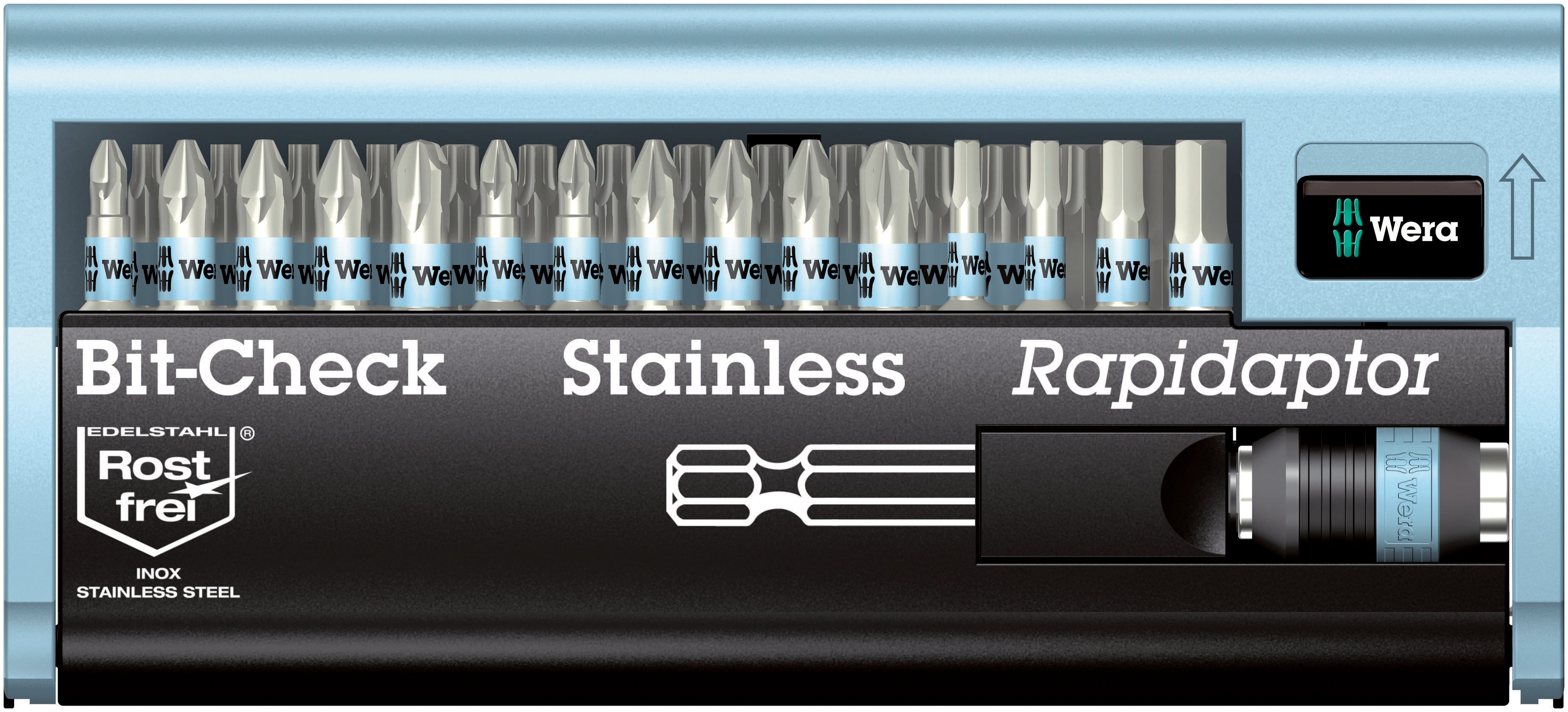 Біти Wera BC Stainless/30 Bit-Check 05071109001 1 шт. Phillips, Pozidriv, внутрішній TORX, внутрішній шестигранник