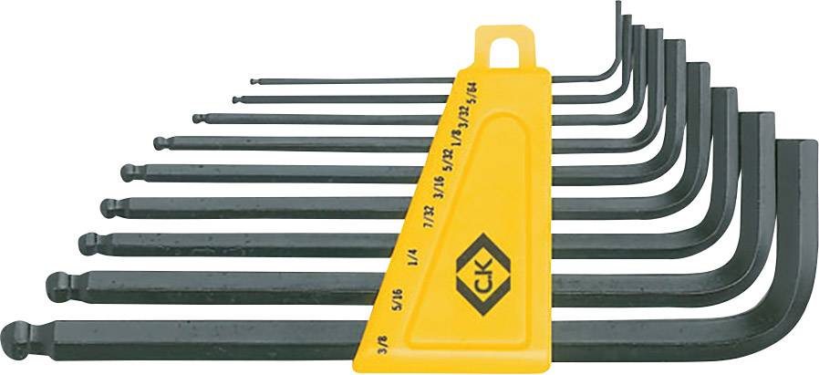 Набір шестигранних ключів C.K neu з внутрішнім шестигранником, 5/64 дюйма, 3/32 дюйма, 1/8 дюйма, 5/32 дюйма, 3/16 дюйма, 7/32 дюй