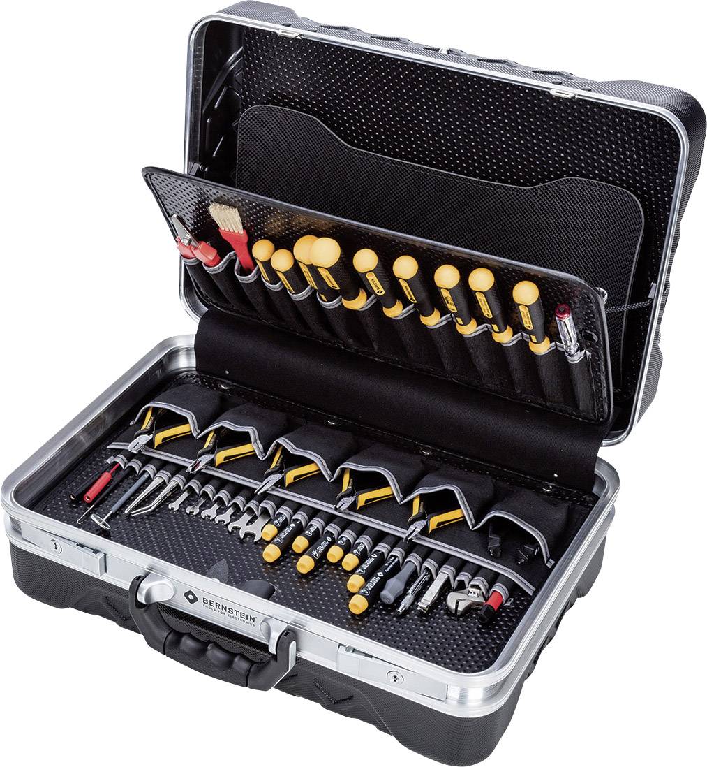 Walizka narzędziowa z wyposażeniem BERNSTEIN Tools for Electronics 6100