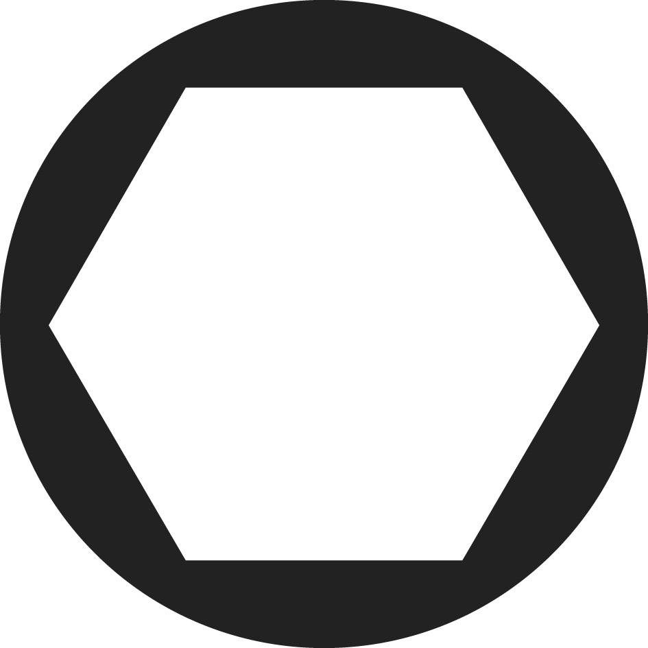 Шестигранні гайки Toolcraft M1.6, 20 шт.