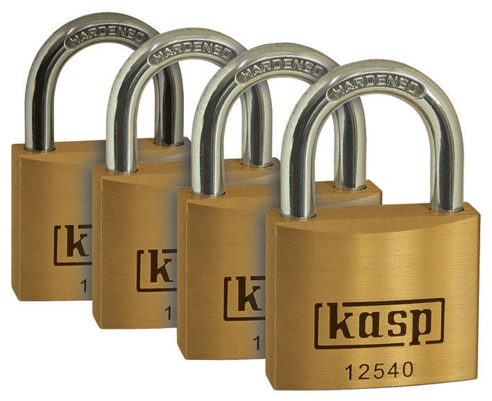 Самоблокувальний навісний замок Kasp K12520D4 20 мм з ключем