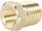 Wtyk gwintowany mosiężny, o kształcie cylindrycznym, z sześciokątem na jednym końcu. Stosowany do połączeń rurowych lub jako adapter.