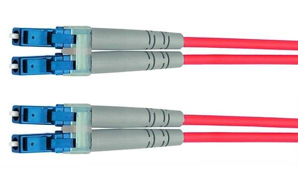 Telegärtner 100011508 światłowodowe do światłowodów kabel 10.00 m turkusowy [1x złącze męskie LC - 1x złącze męskie LC] -3