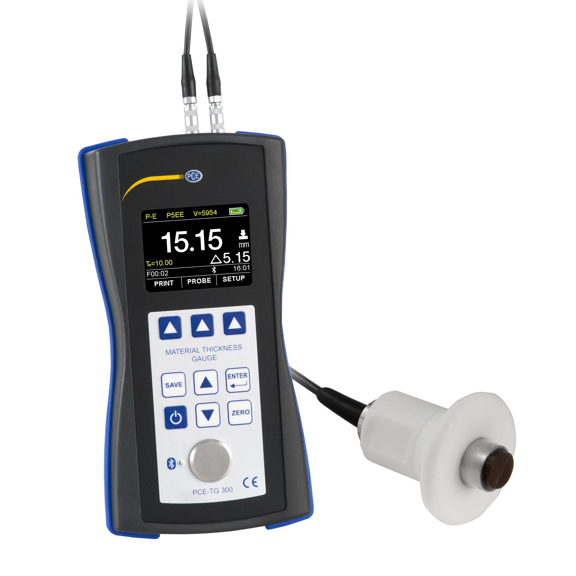 Товщиномір матеріалу PCE Instruments 2 - 600 мм