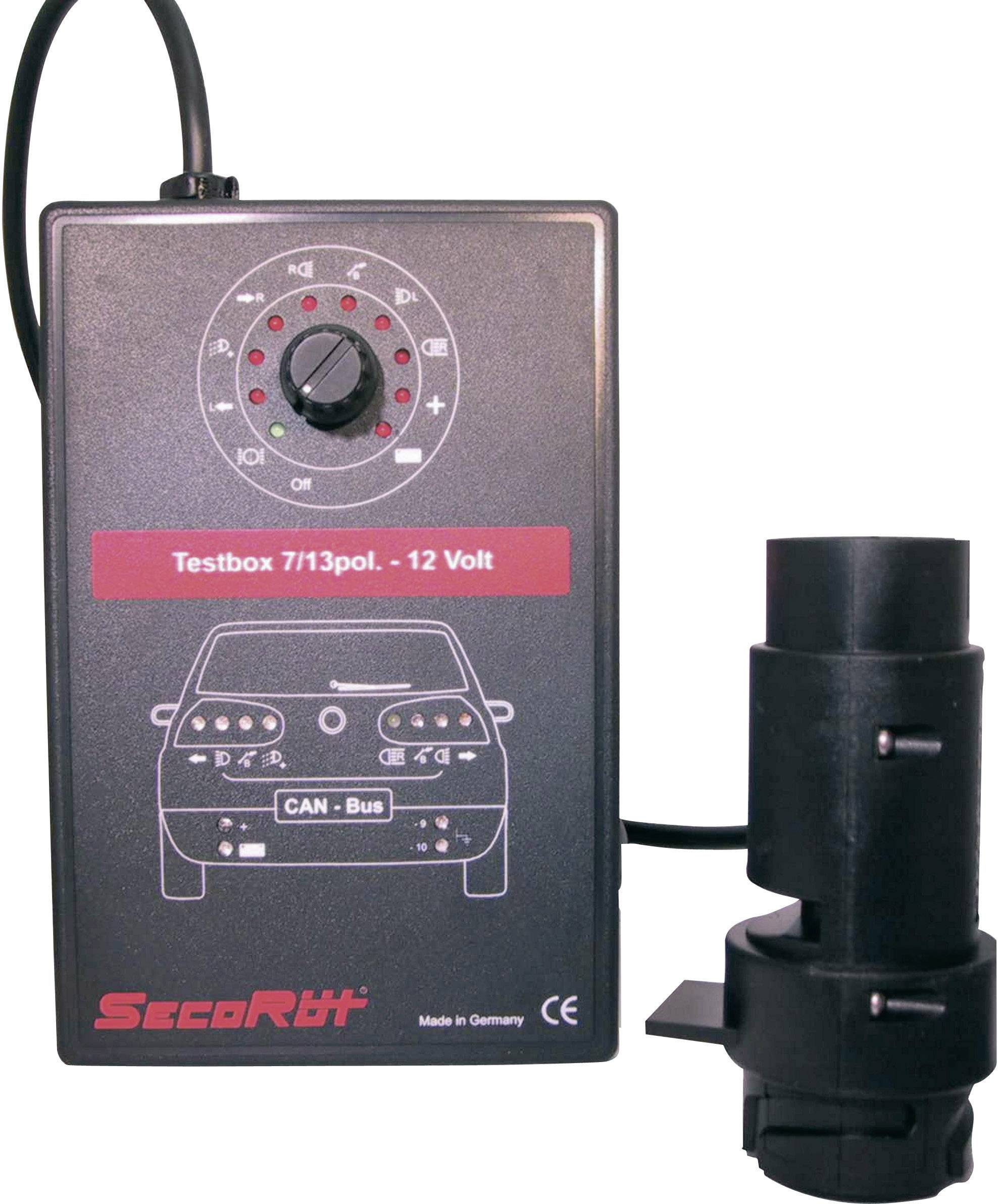 SecoRüt 70226 Walizka do analizy przyczepy 12 V-1