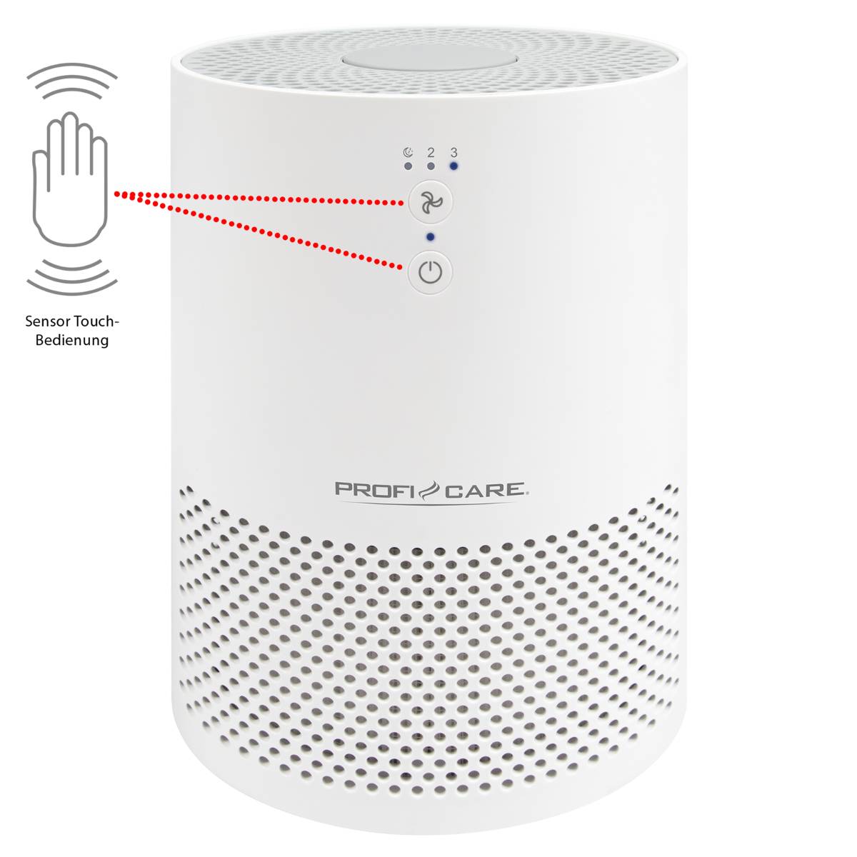 Profi-Care 330750 PC-LR 3075 Oczyszczacz powietrza 20 m² biały-6
