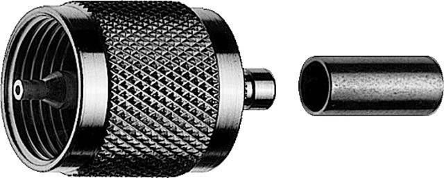 Złącze UHF Telegärtner 100024321 100024321 złącze męskie proste 50 Ω 1 szt.-4