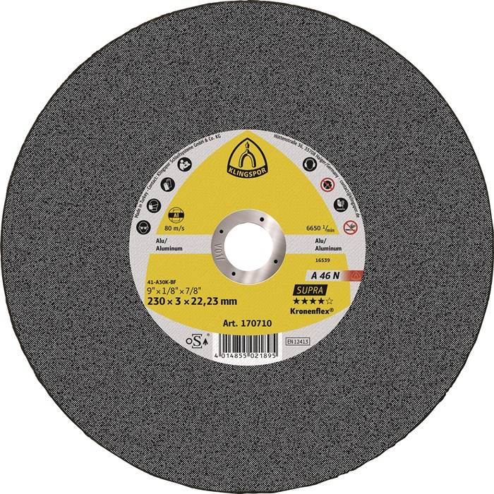 Tarcza tnąca wygięta Klingspor A 46 N Supra 170708 125 mm 25 szt.-0
