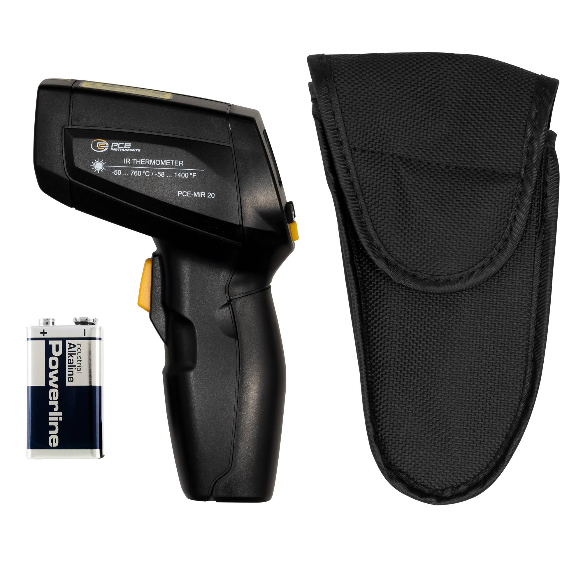 PCE Instruments Pirometr Optyka 12:1 -50 - 760 °C-4