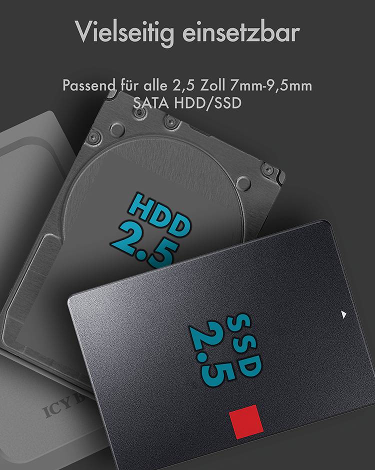 ICY BOX 20314 Obudowa 2.5 cal USB 3.2 Gen 1-5