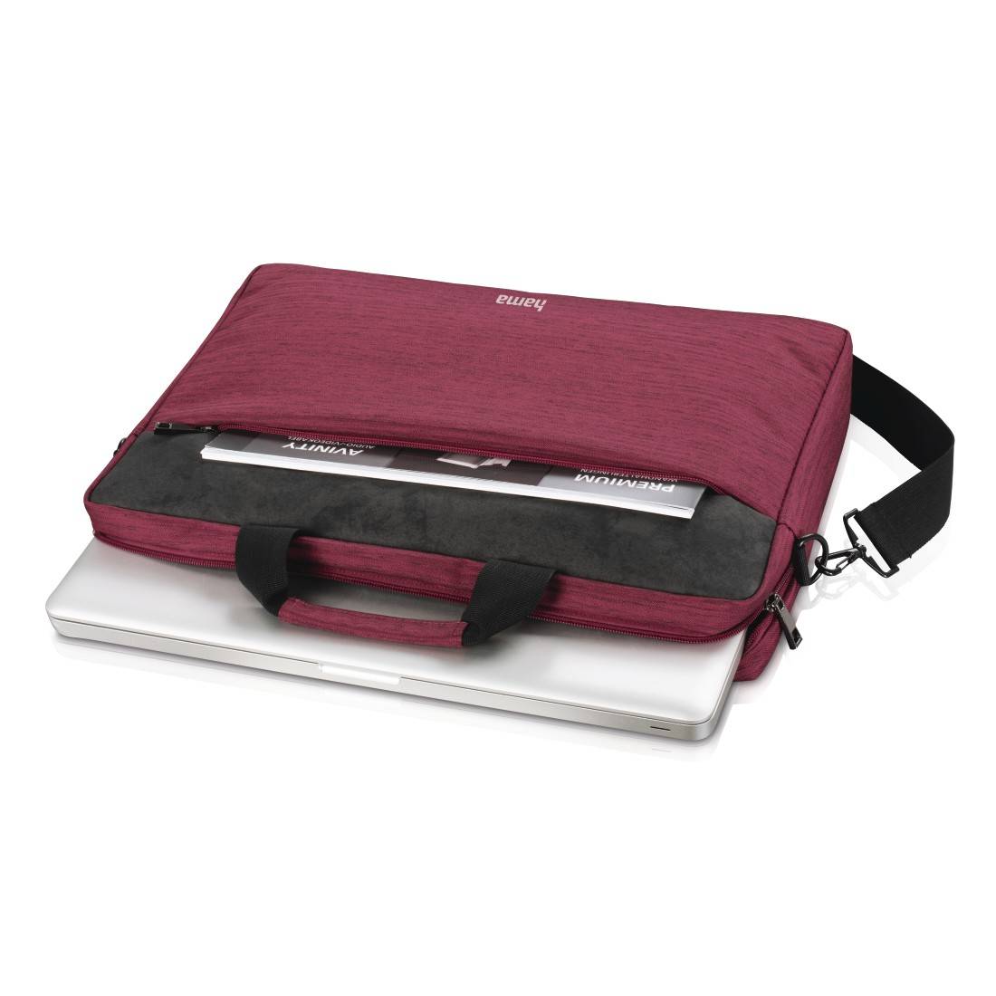 Torba na laptopa Hama 00216537, 39,6 cm (15,6") , (S x W x G) 42 x 29 x 5.5 cm, czerwony-1