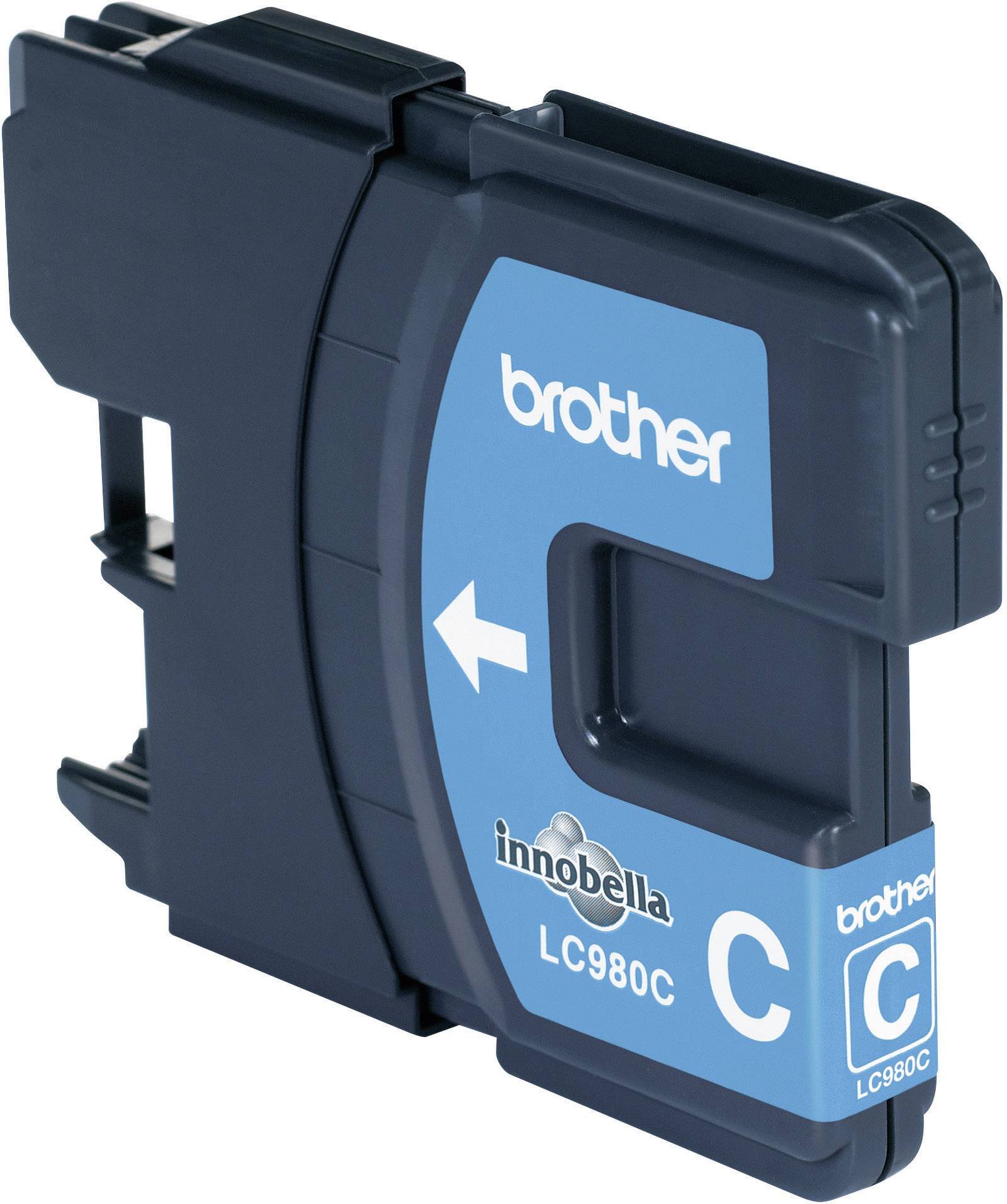 Чорнильний картридж Brother LC-980C, оригінальний, блакитний