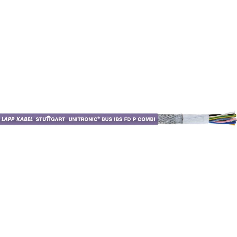Przewód magistralny LAPP UNITRONIC® BUS IBS P COMBI 2170208/300, 250 V, 100 Ω, 6 x 7.90 mm, 300 m