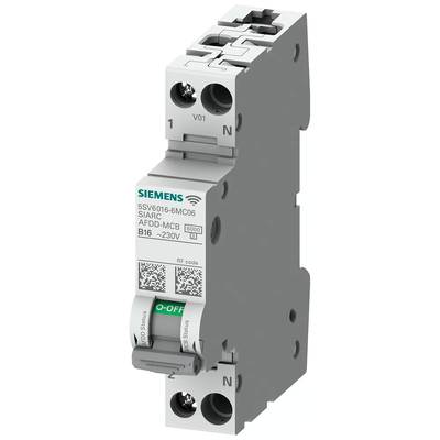 Przełącznik ochrony przeciwpożarowej Siemens 5SV6016-6MC13 5SV60166MC13, 2 styki, 13 A