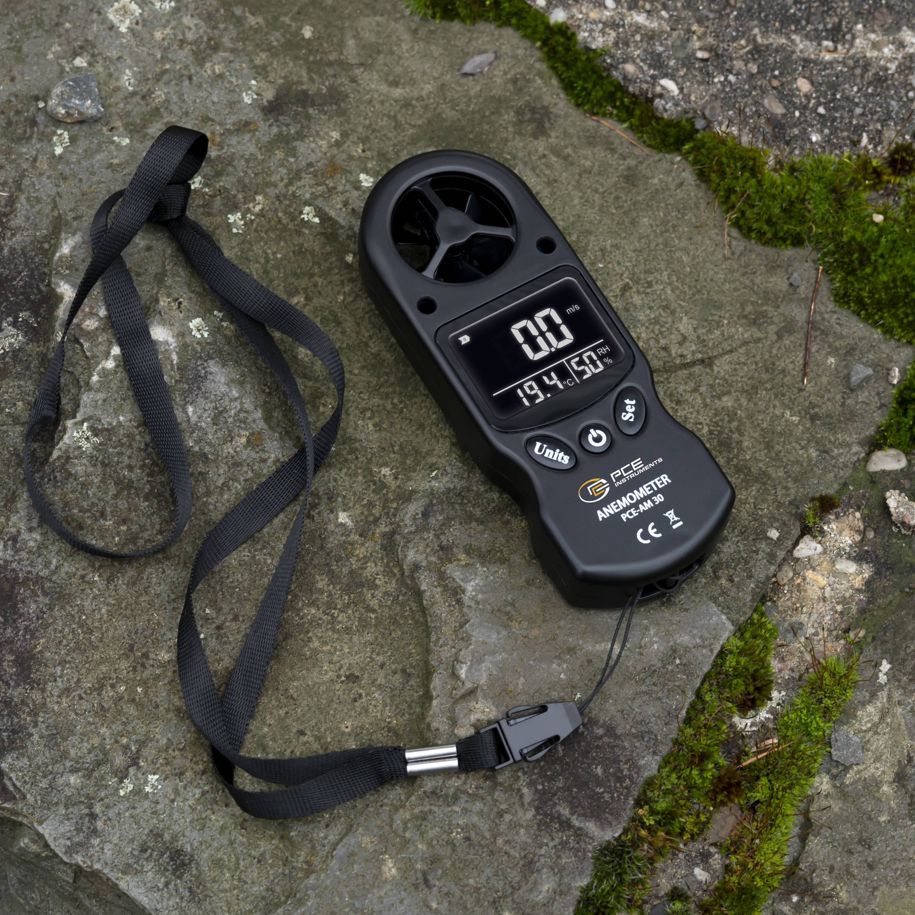 Anemometr PCE Instruments PCE-AM 30, 0.1 do 30 m/s, -10 do 50 °C-3