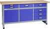 Küpper 12277 Stół warsztatowy ultramaryna niebieski (S x W x G) 1700 x 840 x 600 mm