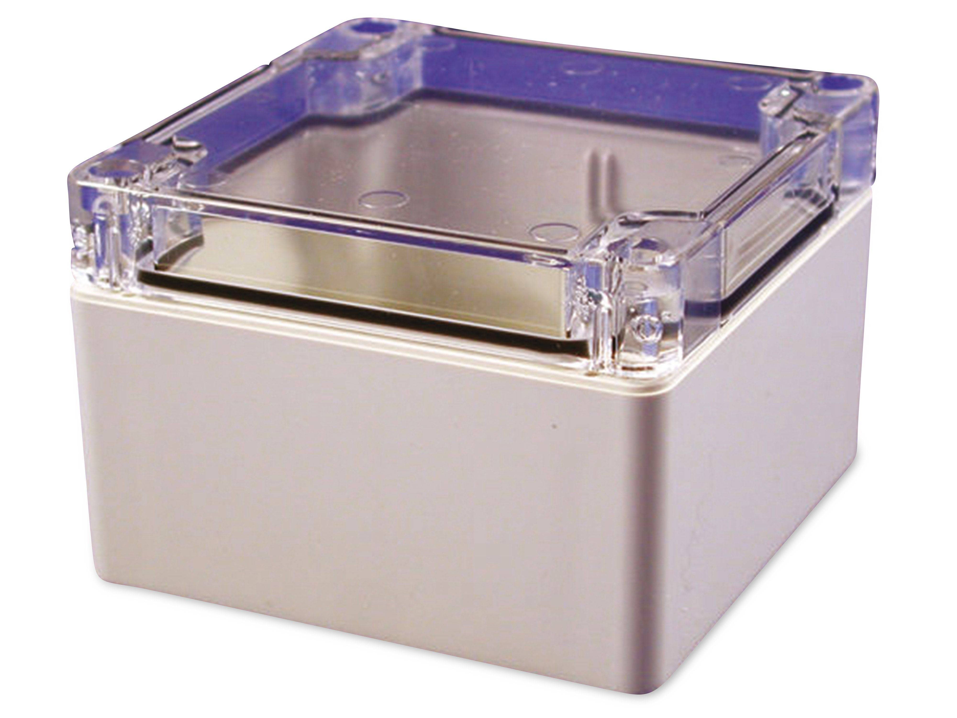 Obudowa uniwersalna Hammond Electronics, ABS, szaro-biały (ral 7035), IP66, (D x S x W) 90 x 90 x 60 mm, 1 szt.-0