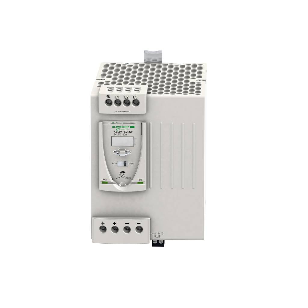 Schneider Electric ABL8WPS24200 Zasilacz na szynę DIN 20 A Opis 1 szt.-2
