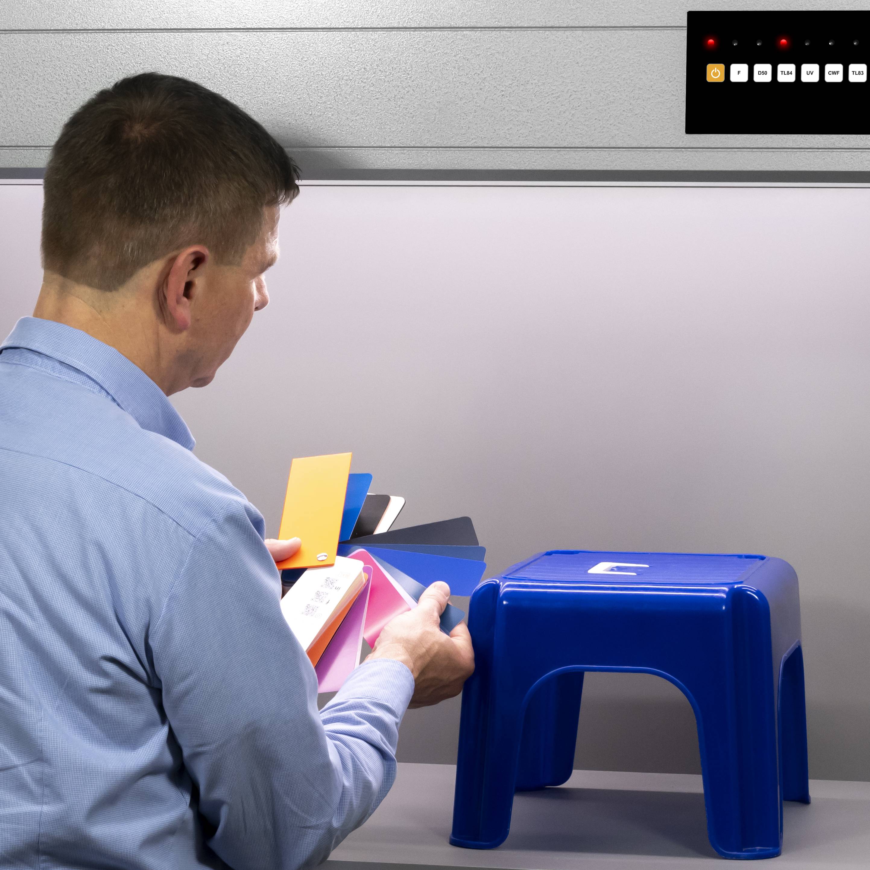 Komora oświetleniowa do próbkowania kolorów PCE Instruments PCE-CIC 10-LED, 1 szt.-5