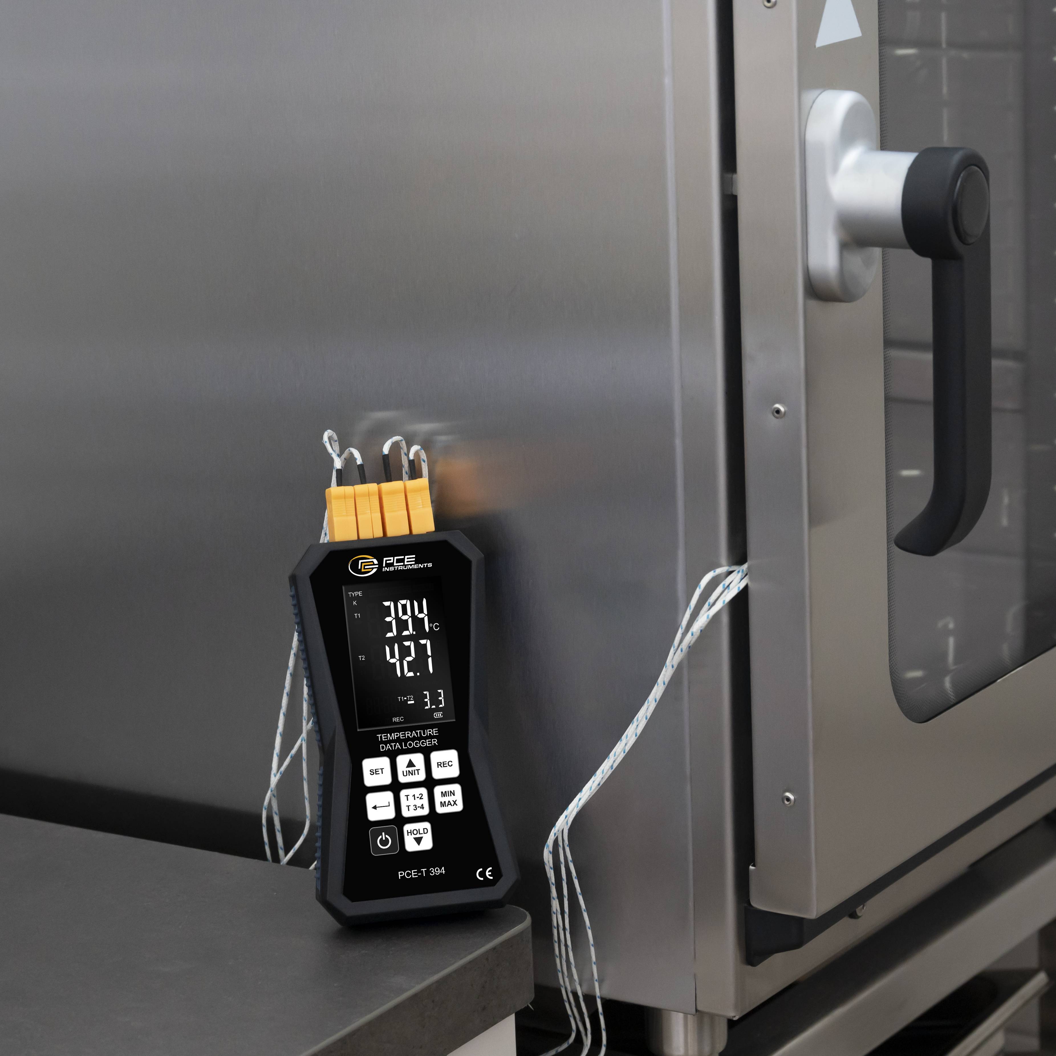 Rejestrator temperatury PCE Instruments PCE-T 394 -200 do 1370 °C-4