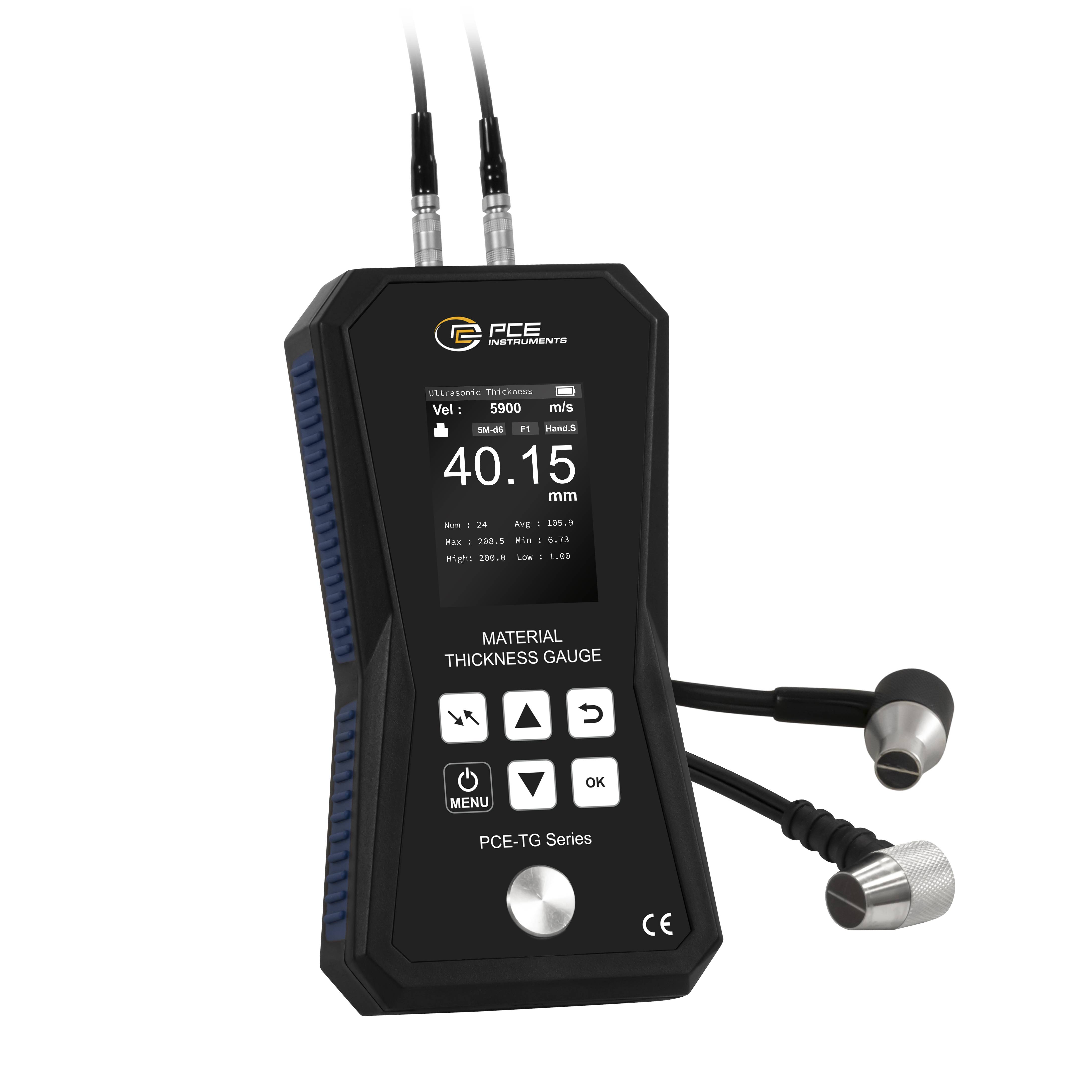 Товщиномір матеріалу PCE Instruments 100 - 300 мм