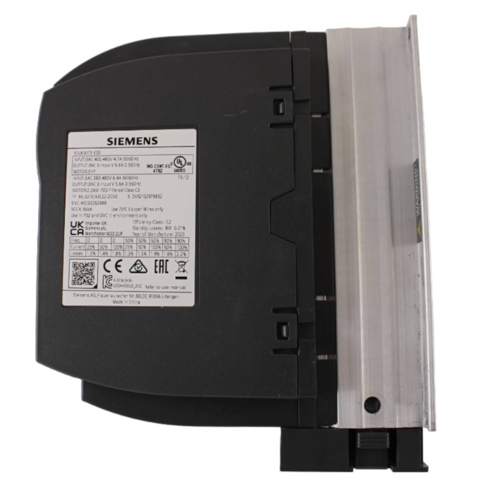 Przemiennik częstotliwości Siemens 6SL3210-5BE22-2CV0 2.2 kW 380 V, 480 V-2