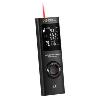 PCE Instruments Dalmierz laserowy Akumulator Li-Ion 40 m-0