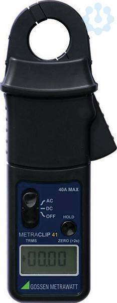Gossen Metrawatt METRACLIP 41 Miernik cęgowy, Multimetr cyfrowy CAT III 300 V Wyświetlane liczby: 4000-1