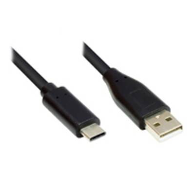 Good Connections Kabel USB USB 2.0 Złącze męskie RJ45 5 m czarny konstrukcja okrągła GC-M0120-0