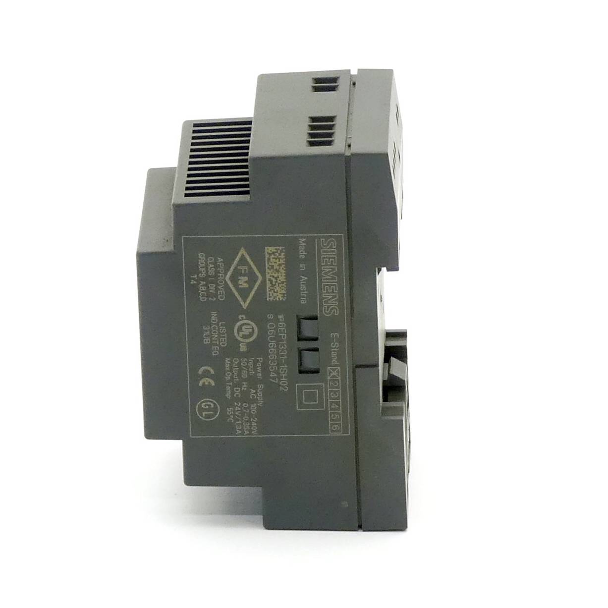 Siemens 6EP1331-1SH02 Zasilacz na szynę DIN Opis 1 szt.-3