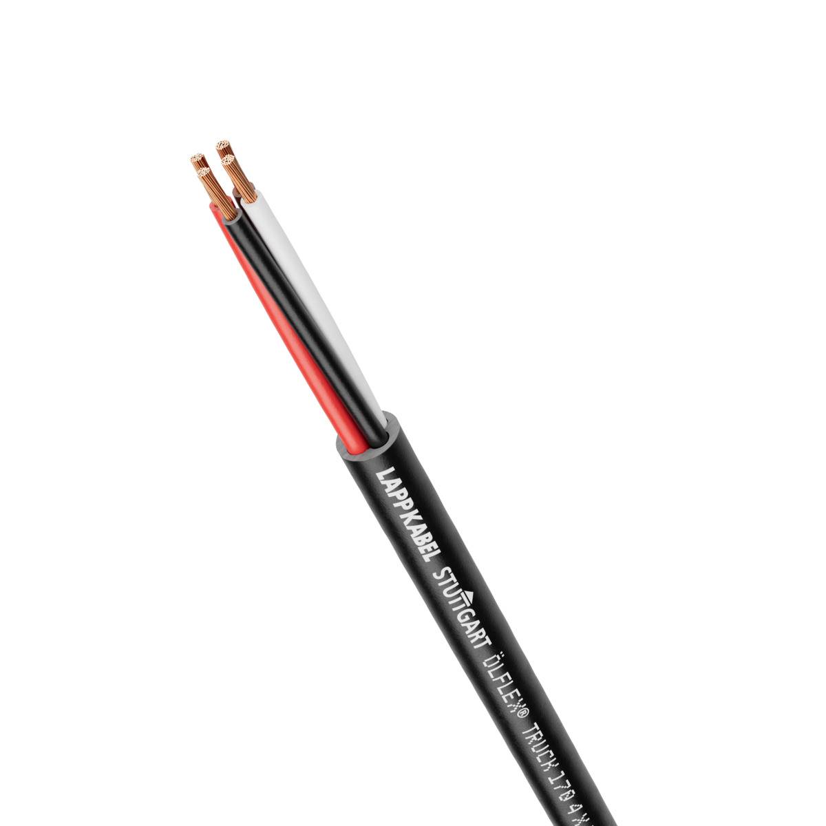 LAPP 7027004/100 Przewód samochodowy ÖLFLEX® TRUCK 170, 8 x 1.5 mm² + 5 x 2.5 mm², 100 m