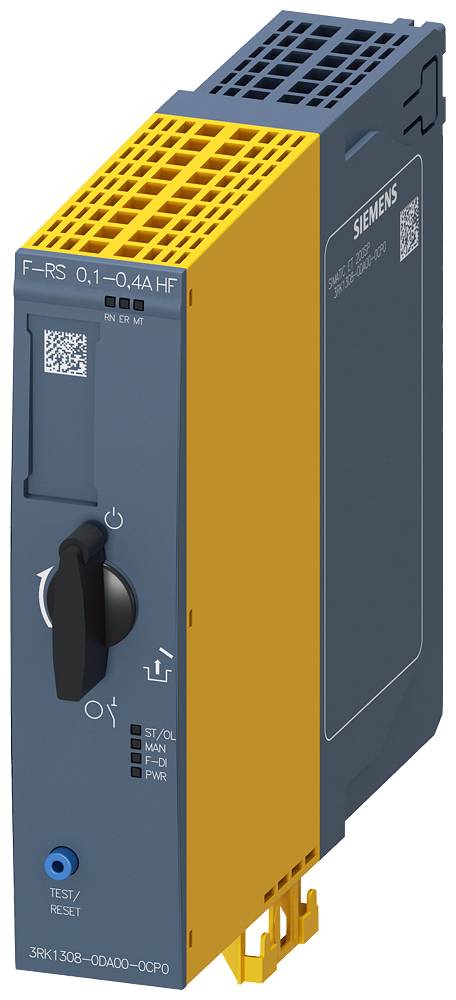 Siemens 3RK1308-0DA00-0CP0 3RK13080DA000CP0 Rozrusznik nawrotny Moc silnika przy 400 V 0.12 kW Moc silnika przy 230 V 0.16 kW 500 V Natężenie znamionowe 0.4 A
