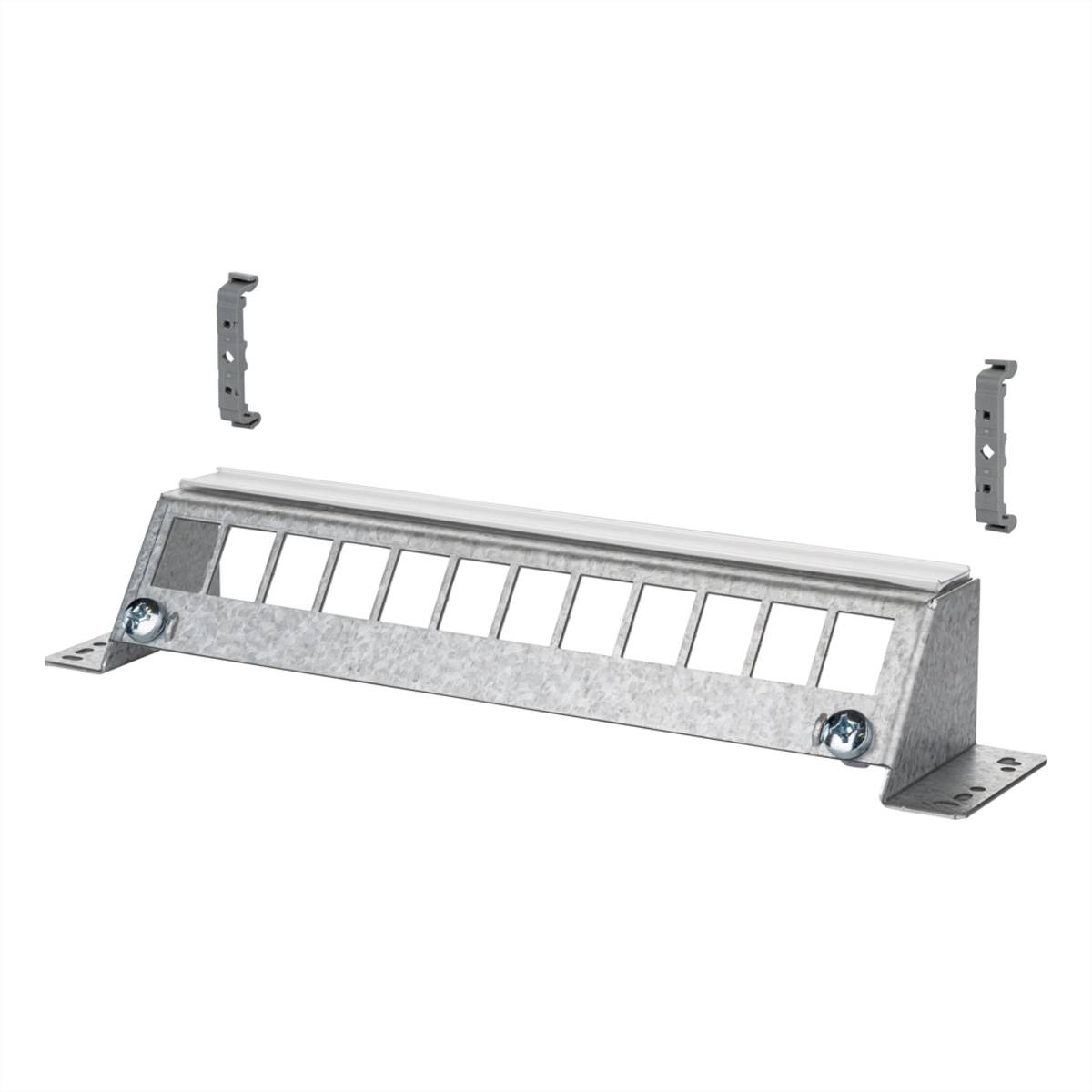 Metz Connect METZ CONNECT SmartConnectPP 12Port Keyst Włókno szklane srebrny (metaliczny)-3