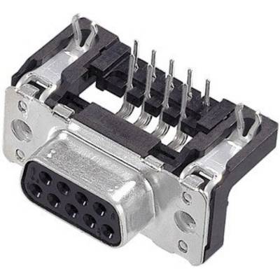 HARTING 09663527613 Listwa żeńska D-Sub Harting, rzędy: 2, styki: 25, 90 °, 100 szt.-0
