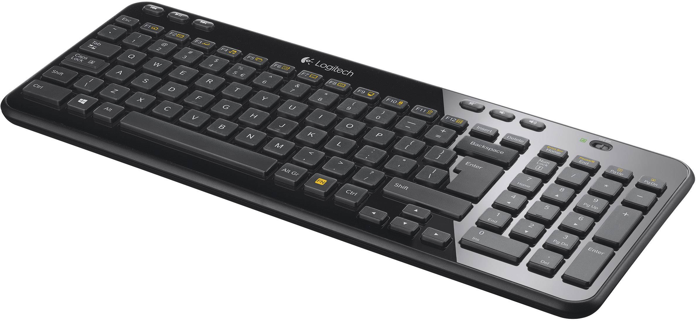 Klawiatura Logitech K360 Wireless Keyboard czarny | Zamów w Conrad.pl