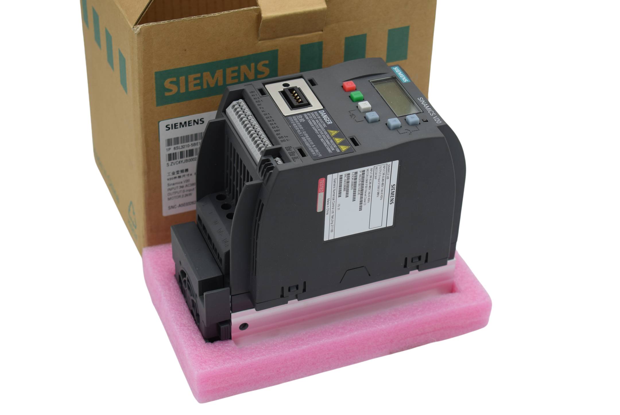 Przetwornik bazowy Siemens 6SL3210-5BE21-5CV0 1.5 kW 380 V, 480 V-2