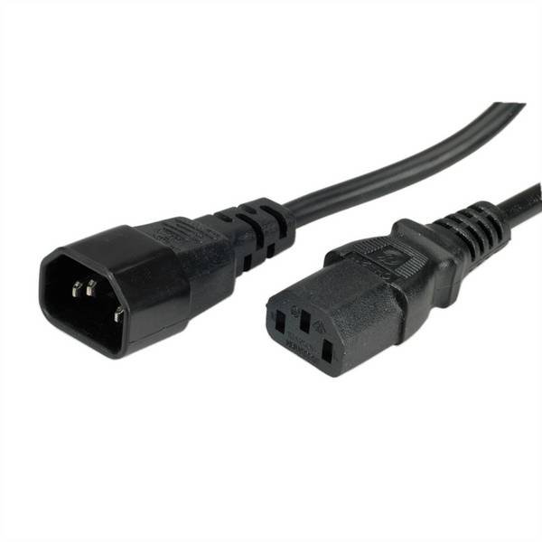 Kabel sieciowy Bachmann 356.130   czarny 2.50 m