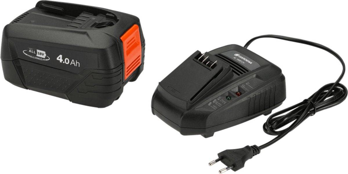 GARDENA 14908-20 P4A PBA 18V/72 4,0 Ah + AL 1830 CV Ładowarka i akumulator do elektronarzędzi 18 V 4.0 Ah Li-Ion-5