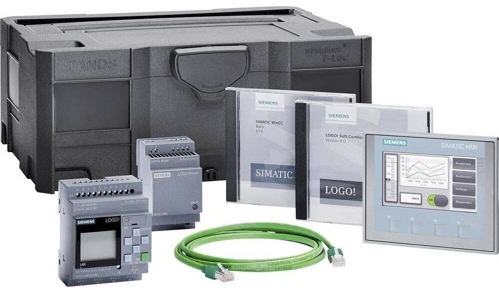 Siemens LOGO! KTP400 BASIC STARTER LOGO! 12/24RCE Zestaw startowy PLC 12 V/DC, 24 V/DC-1