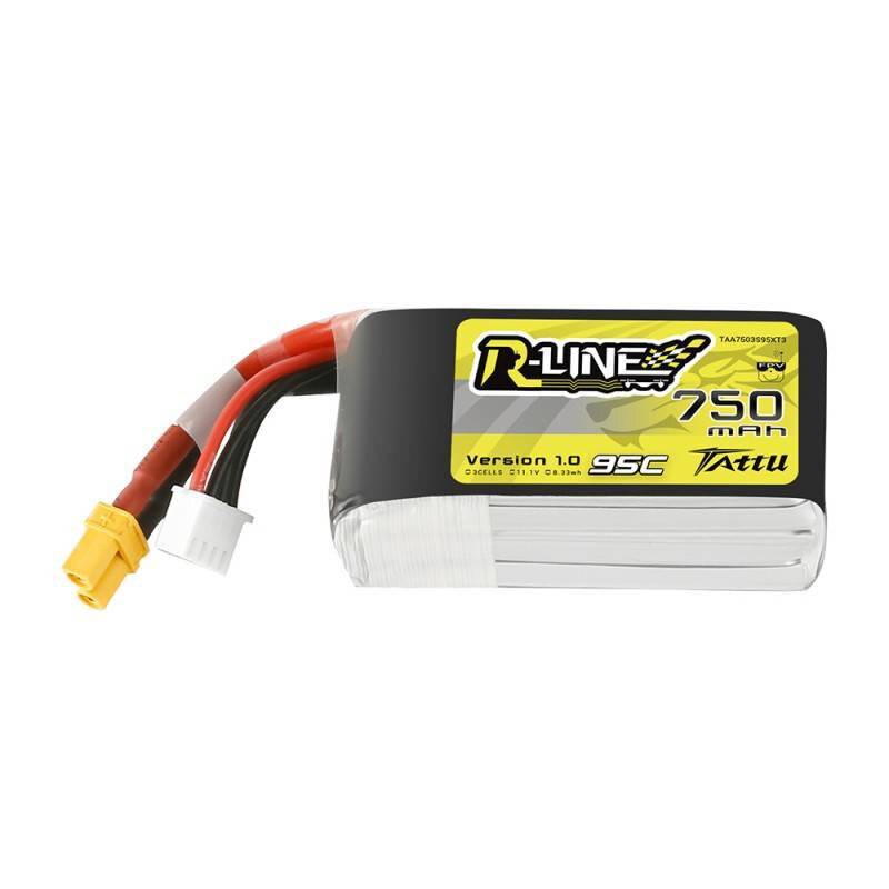 Pakiet akumulatorów (LiPo) 11.1 V 750 mAh 95 C Tattu Softcase-3