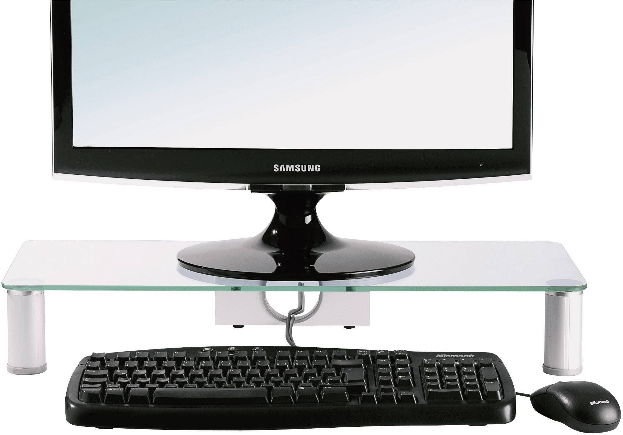 Podstawka pod monitor VCM Parco Alu/Verre 16632 1 szt.-1
