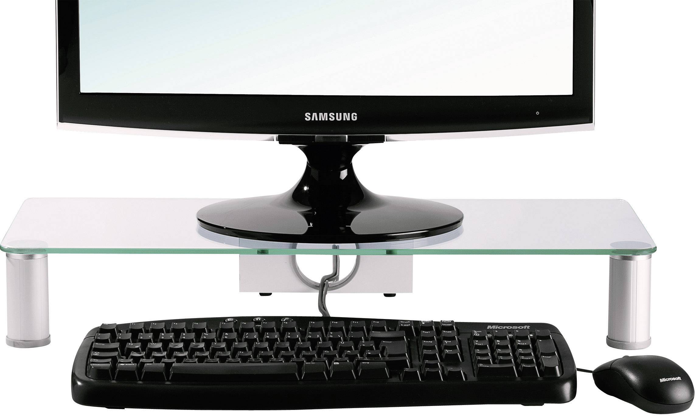 Podstawka pod monitor VCM Parco Alu/Verre 16632 1 szt.-2