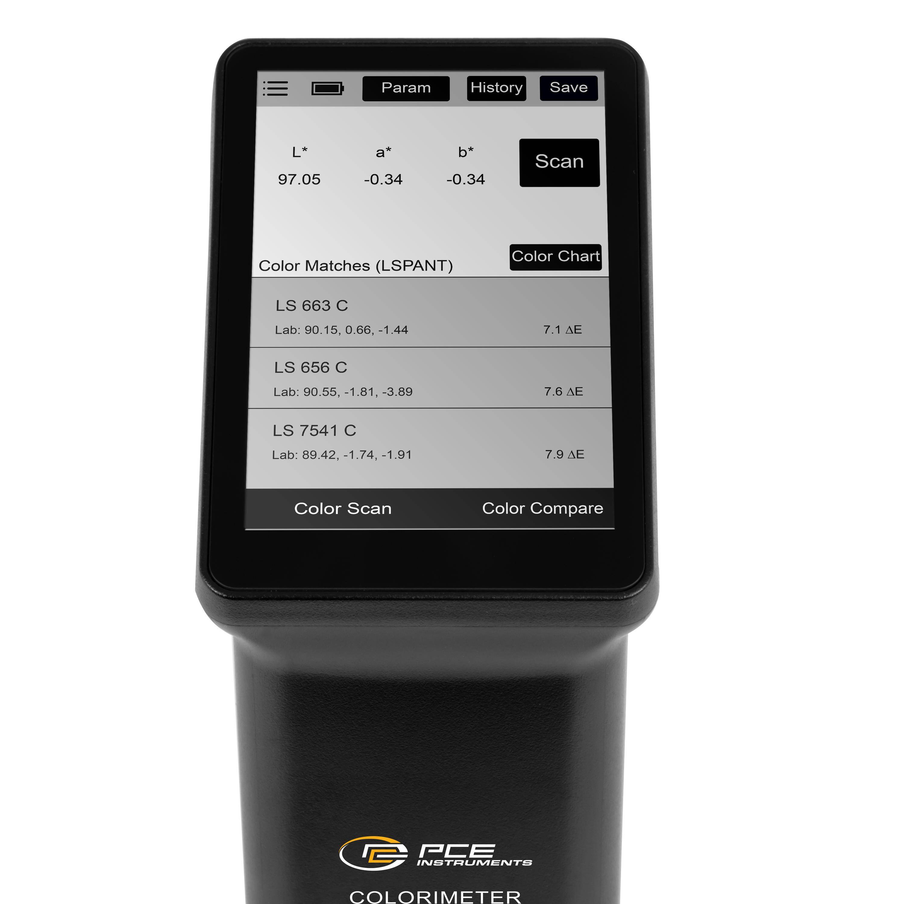 Kolorymetr do kalibracji monitorów PCE Instruments PCE-CSM 25-1