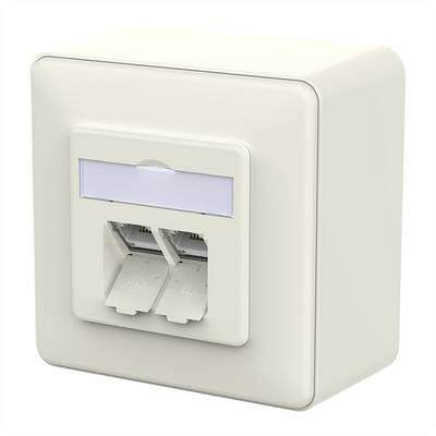 Metz Connect 130D380002-I Złącze męskie IDC METZ CONNECT E-DAT C6A IDC Dose, 2 Port,, 1 szt.-0
