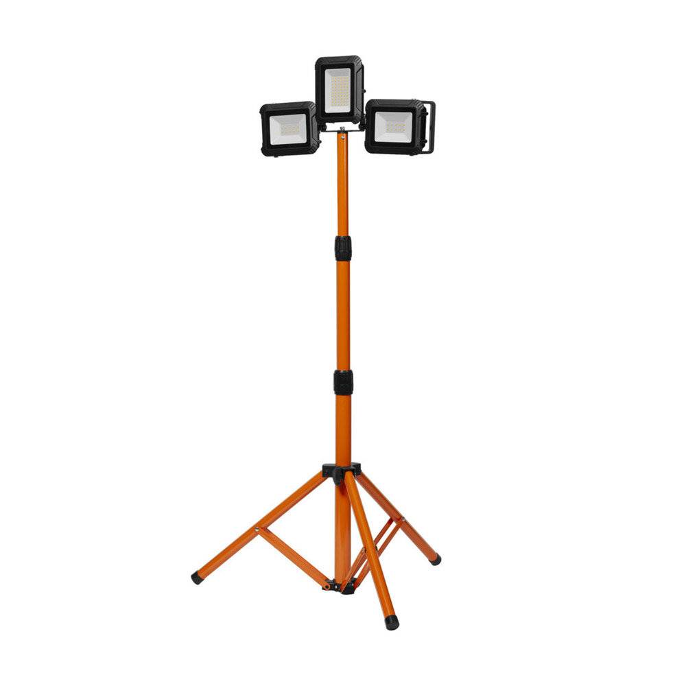 Reflektor roboczy LED LEDVANCE WORKLIGHT BATTERY TRIPOD 4058075576575 40 W 3280 lm zimna biel-3