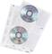 Dwie opisane płyty DVD w przezroczystym etui. Górna płyta: 'Wakacje letnie 2009'. Dolna płyta: 'Ślub 2008'.