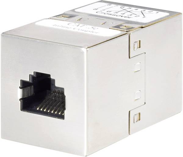 adapter RJ45 (krosowany) Renkforce RF-4981662 RF-4981662, CAT 5e, 1 szt.