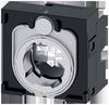 Siemens 3SU1500-0BA10-0AA0 3SU15000BA100AA0 Uchwyt 4-krotny (S x W) 40 mm x 40 mm 1 szt.