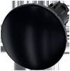 Siemens 3SU10001JB100AA0 3SU1000-1JB10-0AA0 Przycisk grzybkowy przycisk czarny odkręcenie 1 szt.